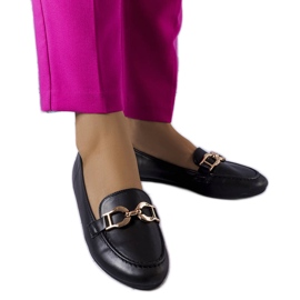 Black loafers from Sauvé