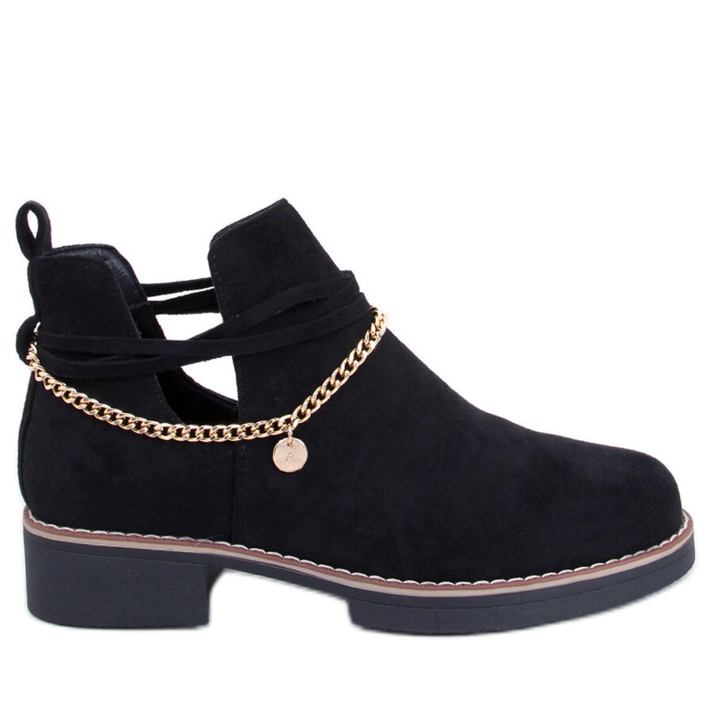 BM Spring cut-out boots Sienna Black
