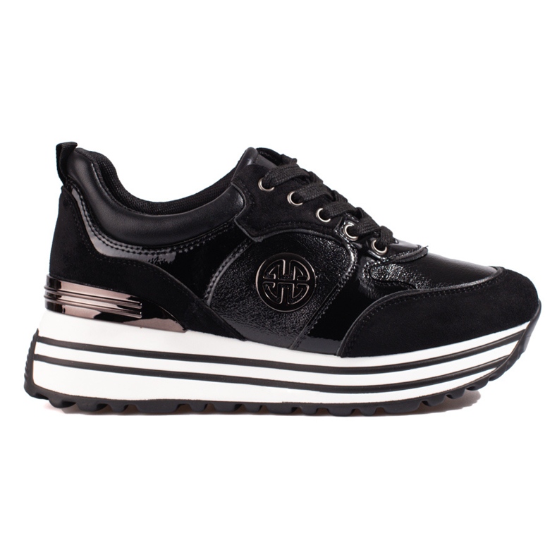 W. Potocki Women's black sneakers from Potocki