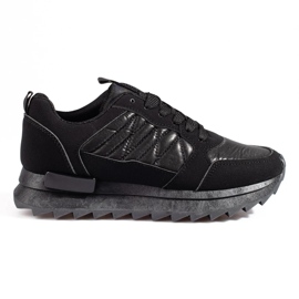 W. Potocki Women's sports shoes sneakers Potocki black