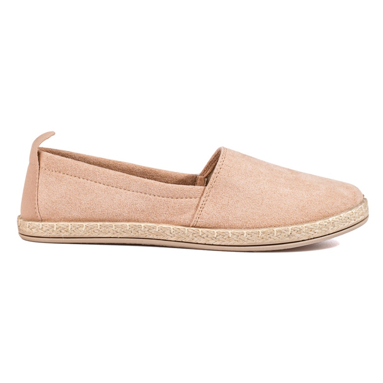 W. Potocki Women's beige espadrilles Potocki suede