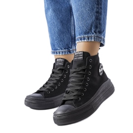 Lee Cooper LCW-23-44-1628L black sneakers