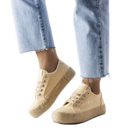 Lee Cooper LCW-23-31-1795L beige espadrilles