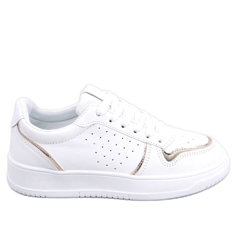 BM Reggi Gold women's sneakers white BM Reggi Gold women's sneakers white