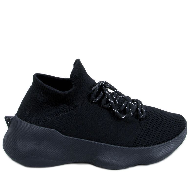 Callens Nero sock sneakers black
