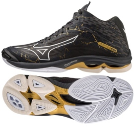 Shoes Mizuno Wave Lighting Z7 Mid M V1GA225041 black black