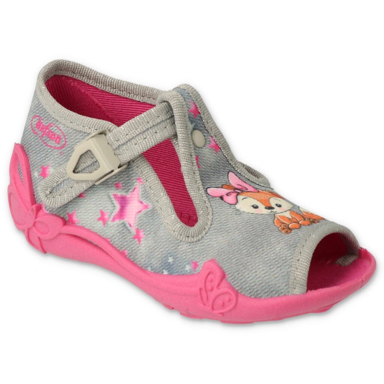 Befado children's shoes 213P137 pink grey Befado children's shoes 213P137 pink grey