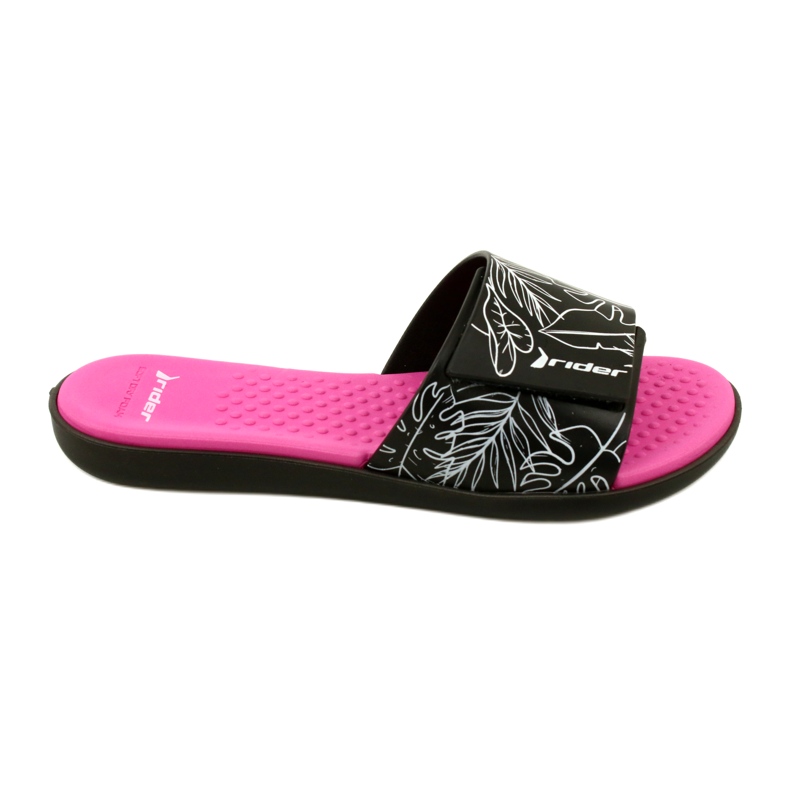Rider 83331 AD447 pool slippers white black pink Rider 83331 AD447 pool slippers white black pink