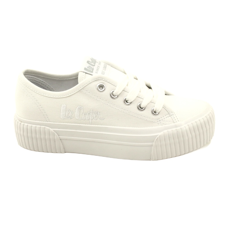 Lee Cooper LCW-23-31-1780L Thick Bottom Sneakers, white