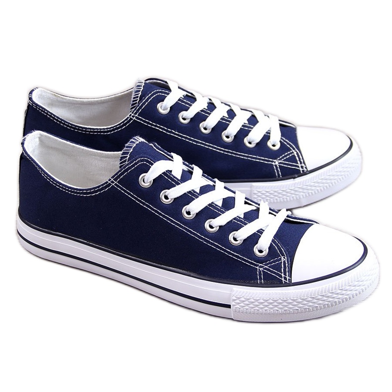 Men's low-top sneakers Atletico CNSM-1 navy blue