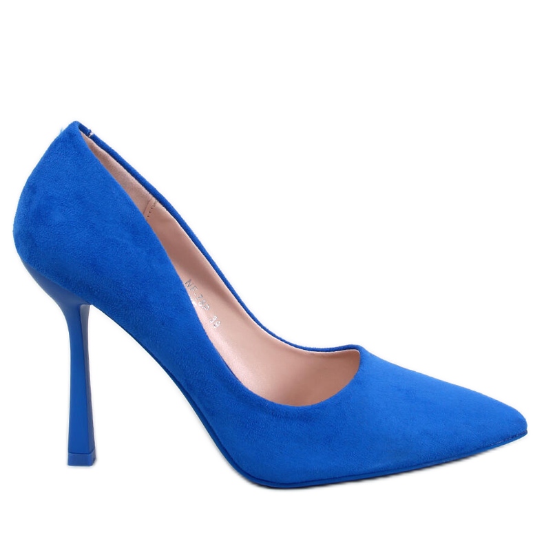 BM Women's Camerin Blue suede heels BM Women's Camerin Blue suede heels
