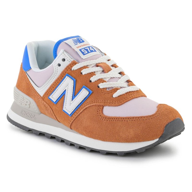 New Balance Shoes WL574QB orange New Balance Shoes WL574QB orange