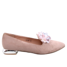 PA1 Lords Loafers with Falconi Stones Khaki beige