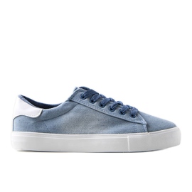 Men's light blue Cinq sneakers