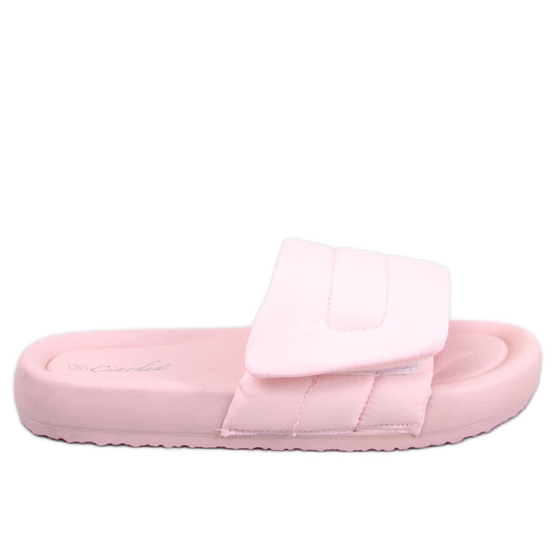 PA1 Cueto Pink nylon slippers