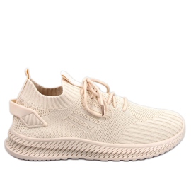 PA1 Sigart Beis sock sports shoes beige