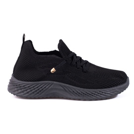 Women's textile sports shoes Shelovet black Women's textile sports shoes Shelovet black