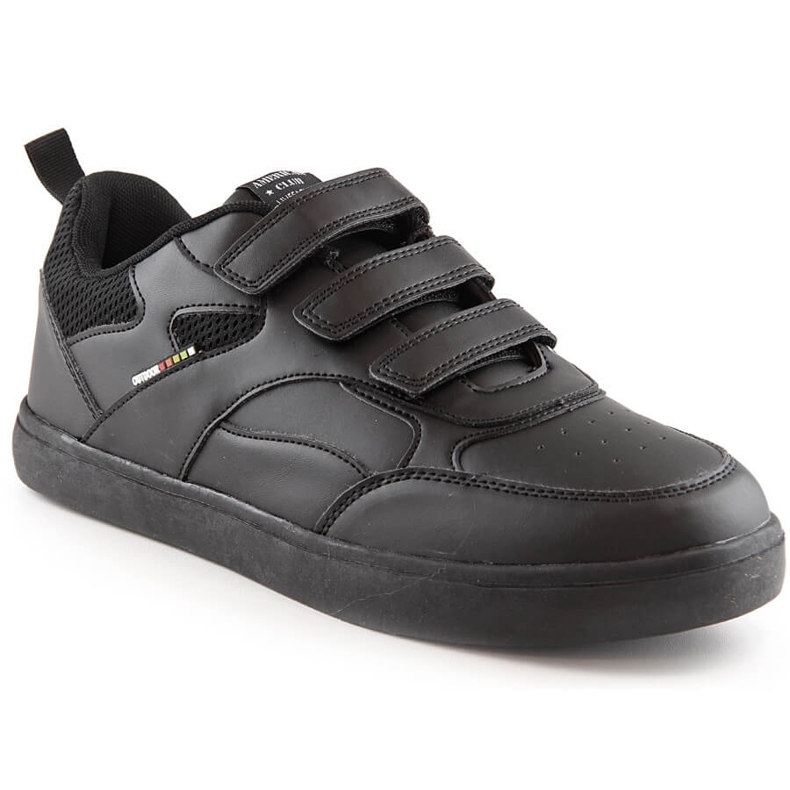 Black American Club 148/23 men's sports shoes with velcro
