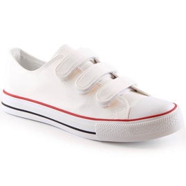Atletico CNSD-1 white velcro sneakers