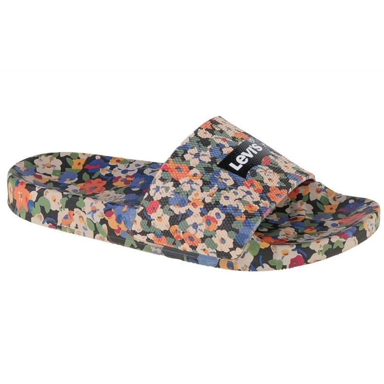 Levis Levi's June Stamp S 234223-753-17 slippers beige black blue orange green Levis Levi's June Stamp S 234223-753-17 slippers beige black blue orange green