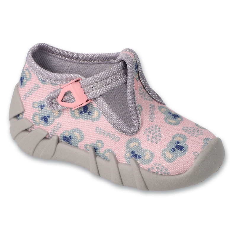 Befado children's shoes 110P474 pink grey