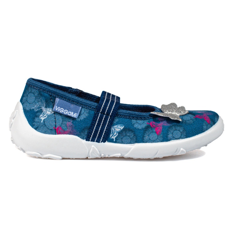 Viggami blue slippers for girls