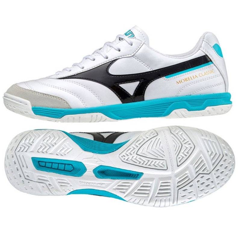 Mizuno Morelia Sala Classic In M Q1GA220209 football boots white white