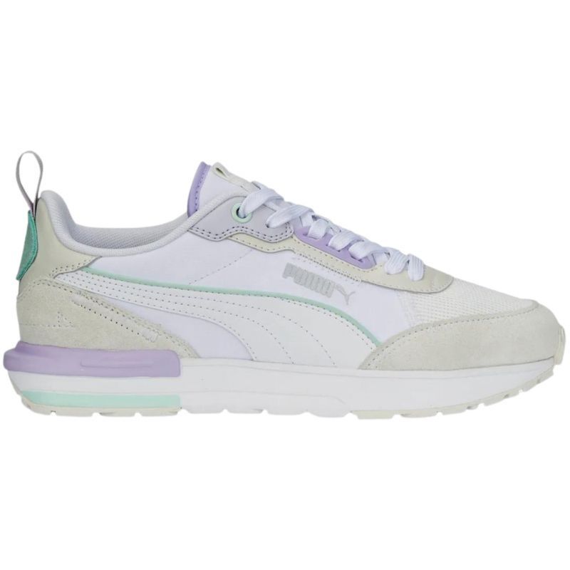 Puma R22 Purple Puma R22 W 383462 25 Shoes White - Fashionable Shoes