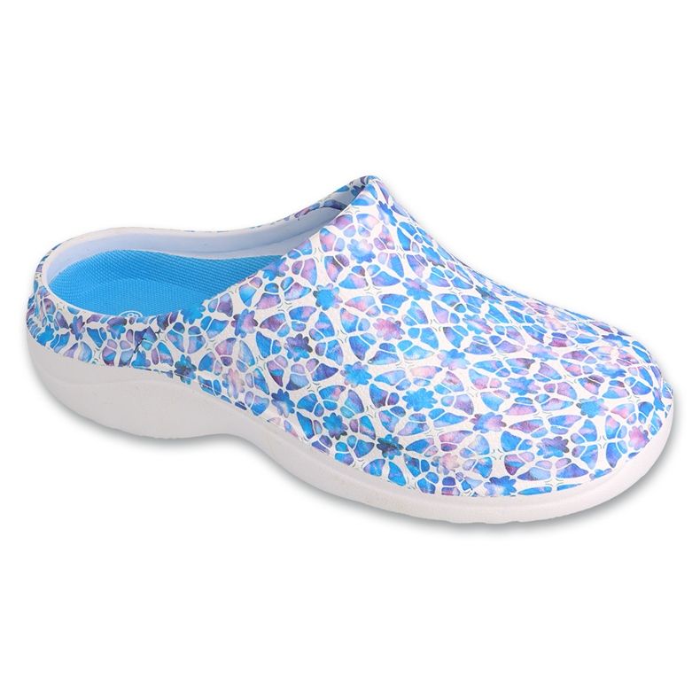 Dr.orto Befado Women's foam slippers 154D106 White-blue