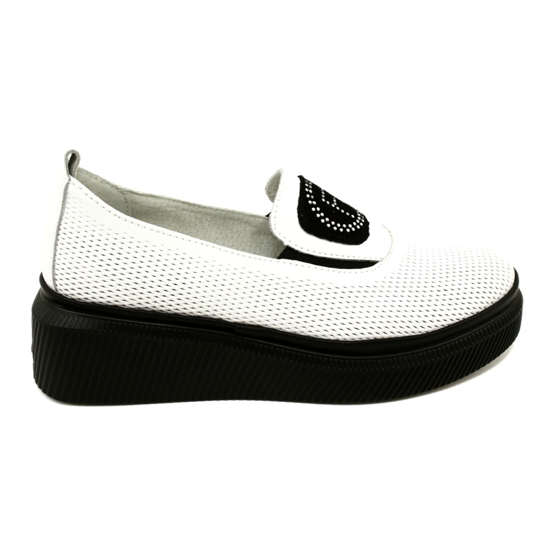 Filippo White Stylish Leather Women's Shoes DP4572/23 WH