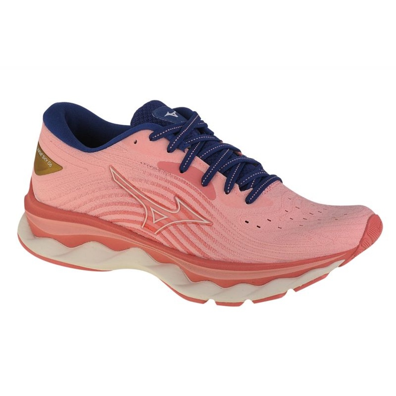 Mizuno Wave Sky 6 W J1GD220273 shoes pink