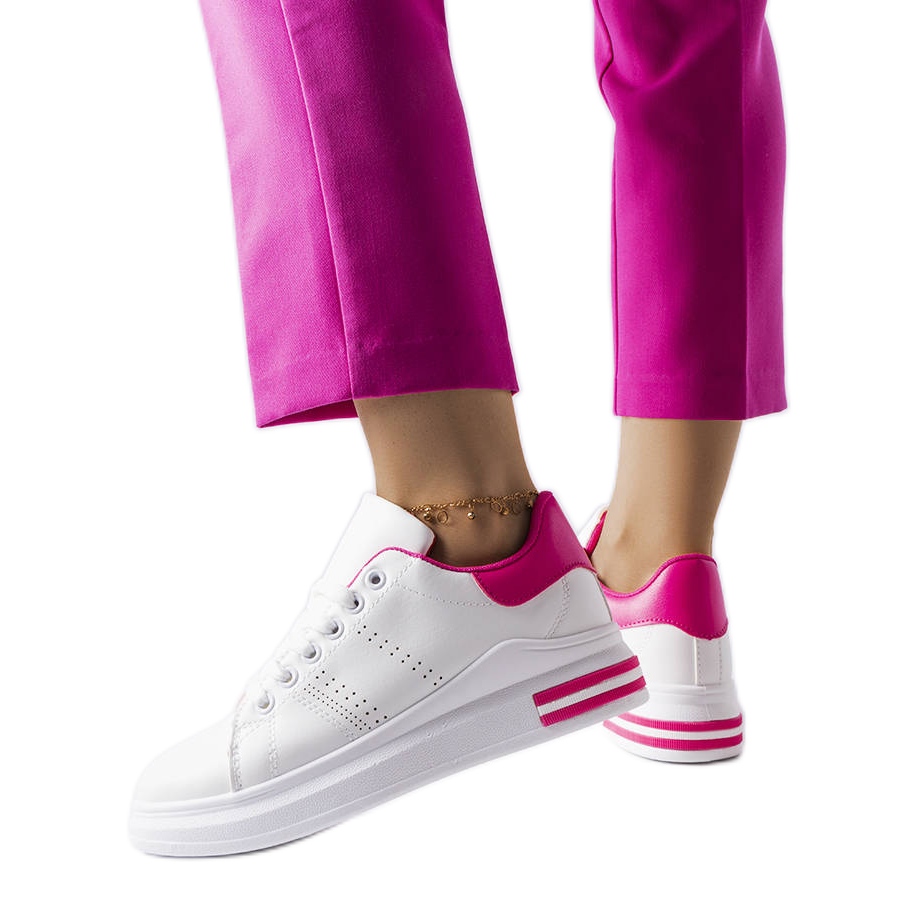 Adidas neo advantage pink sales