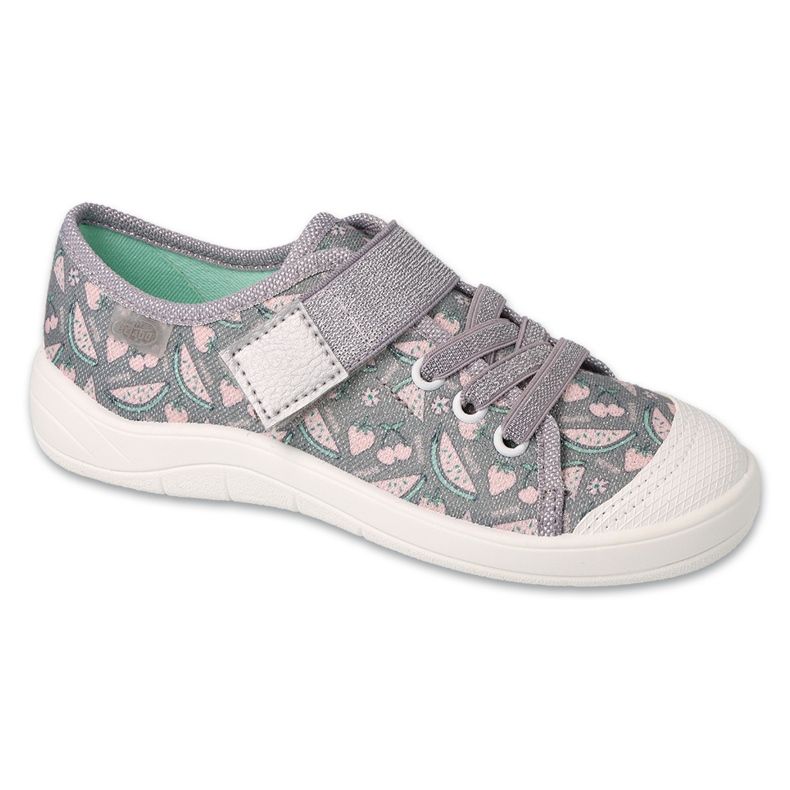 Befado children's shoes 351Y017 pink grey