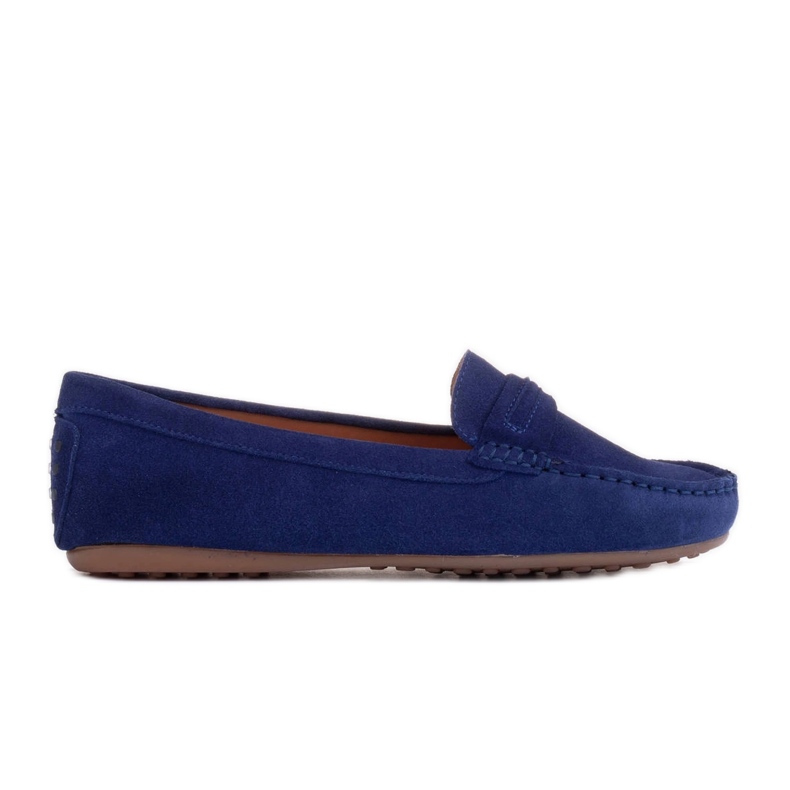 Marco Shoes Suede loafers blue