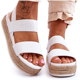 Women's Sandals Big Star LL274857 White Women's Sandals Big Star LL274857 White