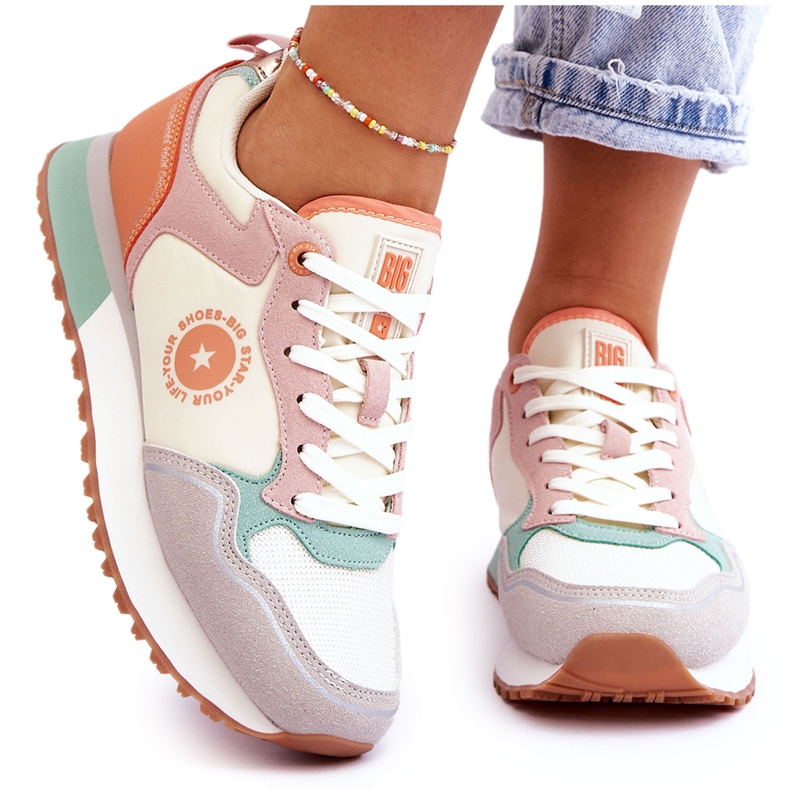 Women's Sneakers Memory Foam System Big Star LL274542 Multicolor multicolored