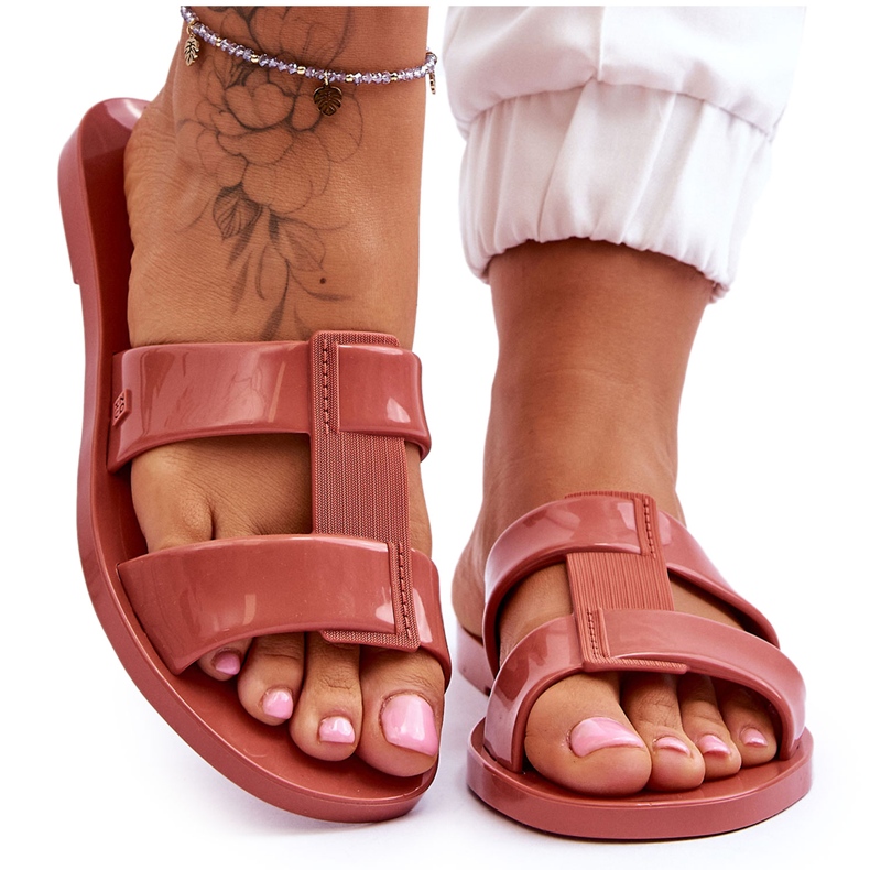 Fashionable Vegan Slippers ZAXY JJ285262 Dusty Pink Fashionable Vegan Slippers ZAXY JJ285262 Dusty Pink