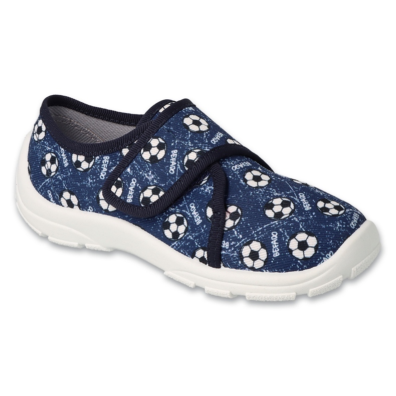 Befado children's shoes 974X509 white navy blue