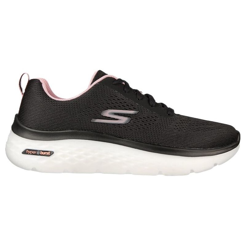 Skechers Go Walk Hyper Burst Shoes W 124578-BKPK black Skechers Go Walk Hyper Burst Shoes W 124578-BKPK black