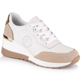 Women's multicolor leather sport shoes Filippo DP4660 multicolored