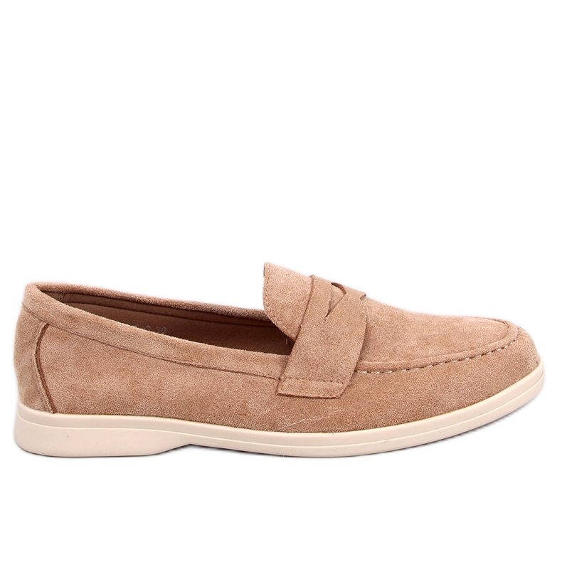 BM Blum Beige suede loafers
