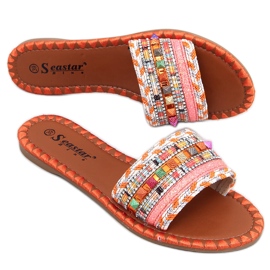 Morocco Orange Marrakech Slippers