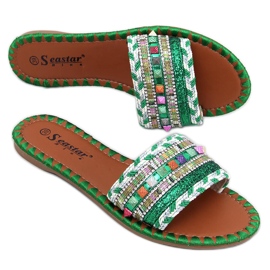 Morocco Green Marrakech slippers