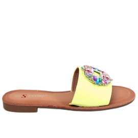 Seastar Lowell Green colored stone slides Seastar Lowell Green colored stone slides