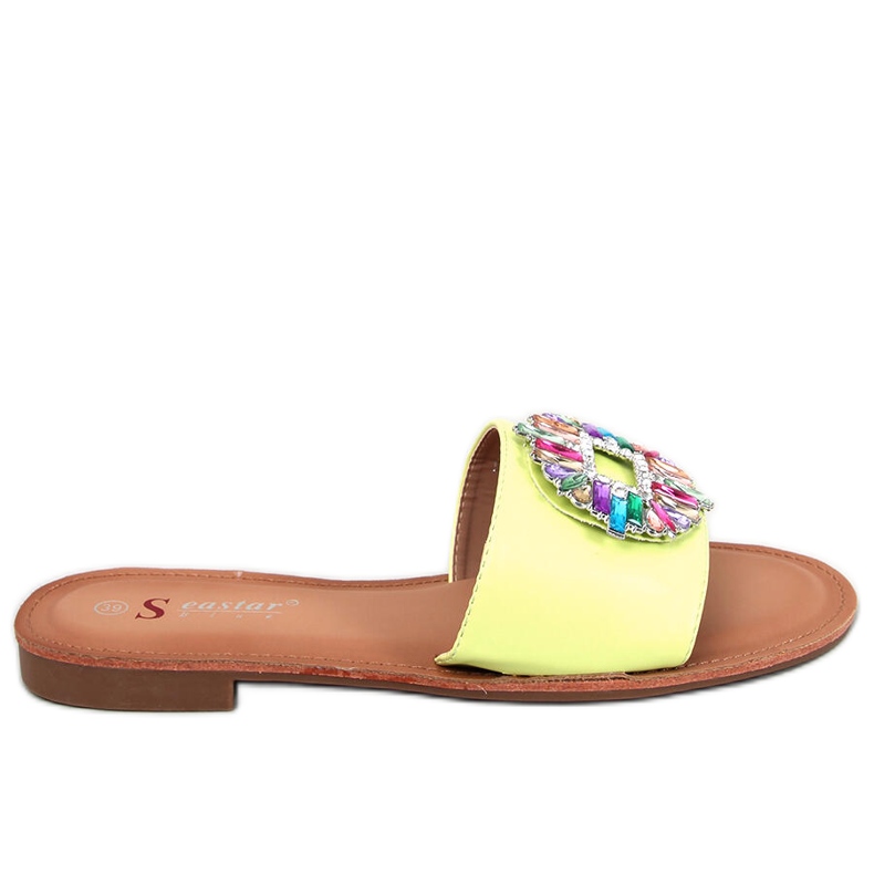 Seastar Lowell Green colored stone slides