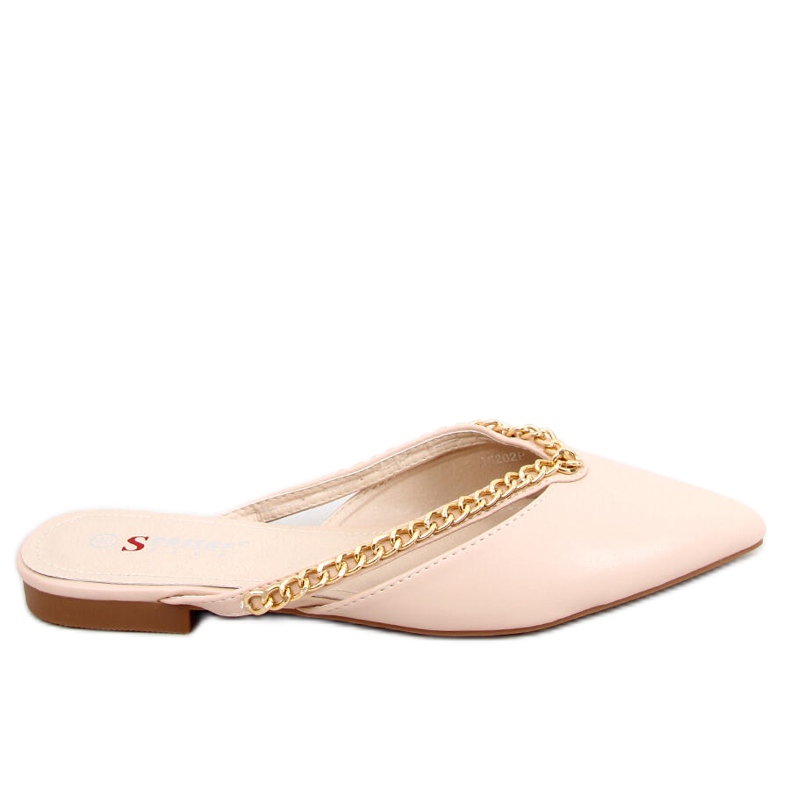 Seastar Slippers with chain Monata Beige