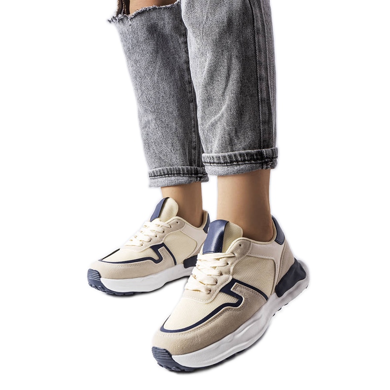 Lothair beige sports sneakers