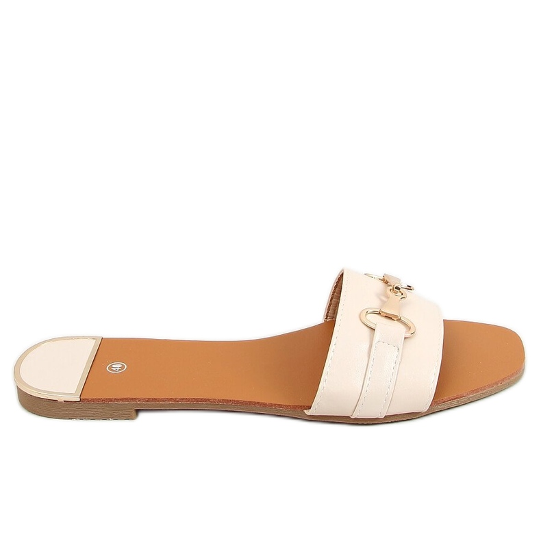Gallery Beige women's slippers