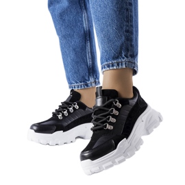 Black chunky sneakers Black chunky sneakers