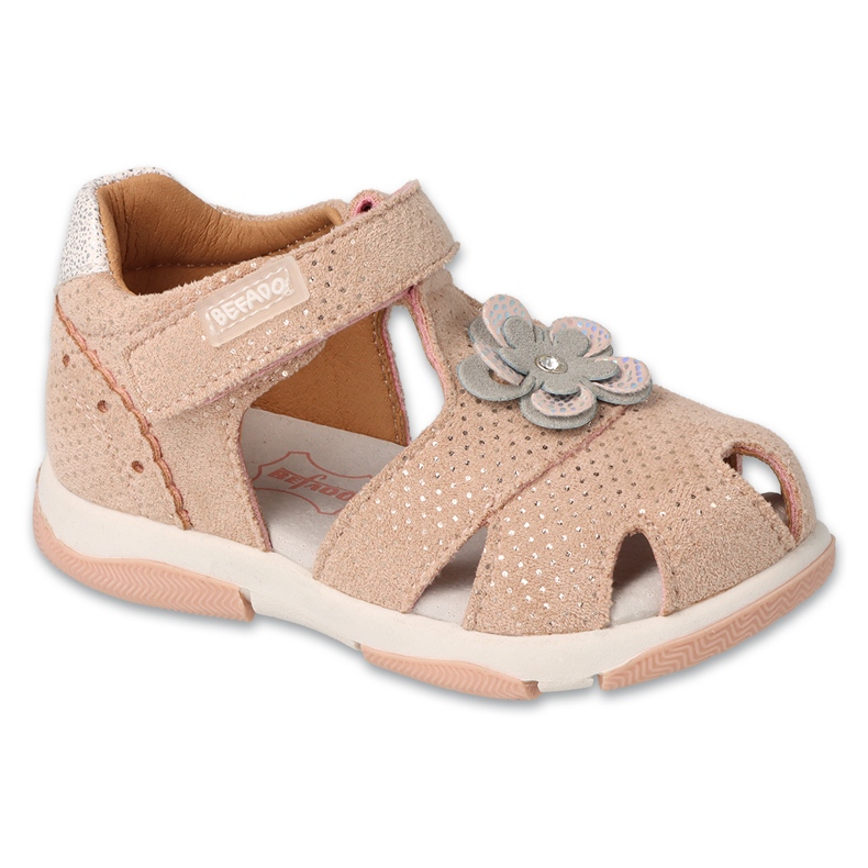 Befado children's shoes pink 170P070 Befado children's shoes pink 170P070